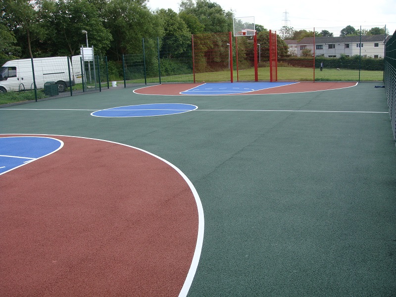 Residential MUGA Tennis Courts Painting Specialists